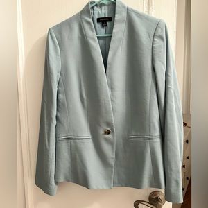 Ann Taylor— seafoam pencil skirt suit set